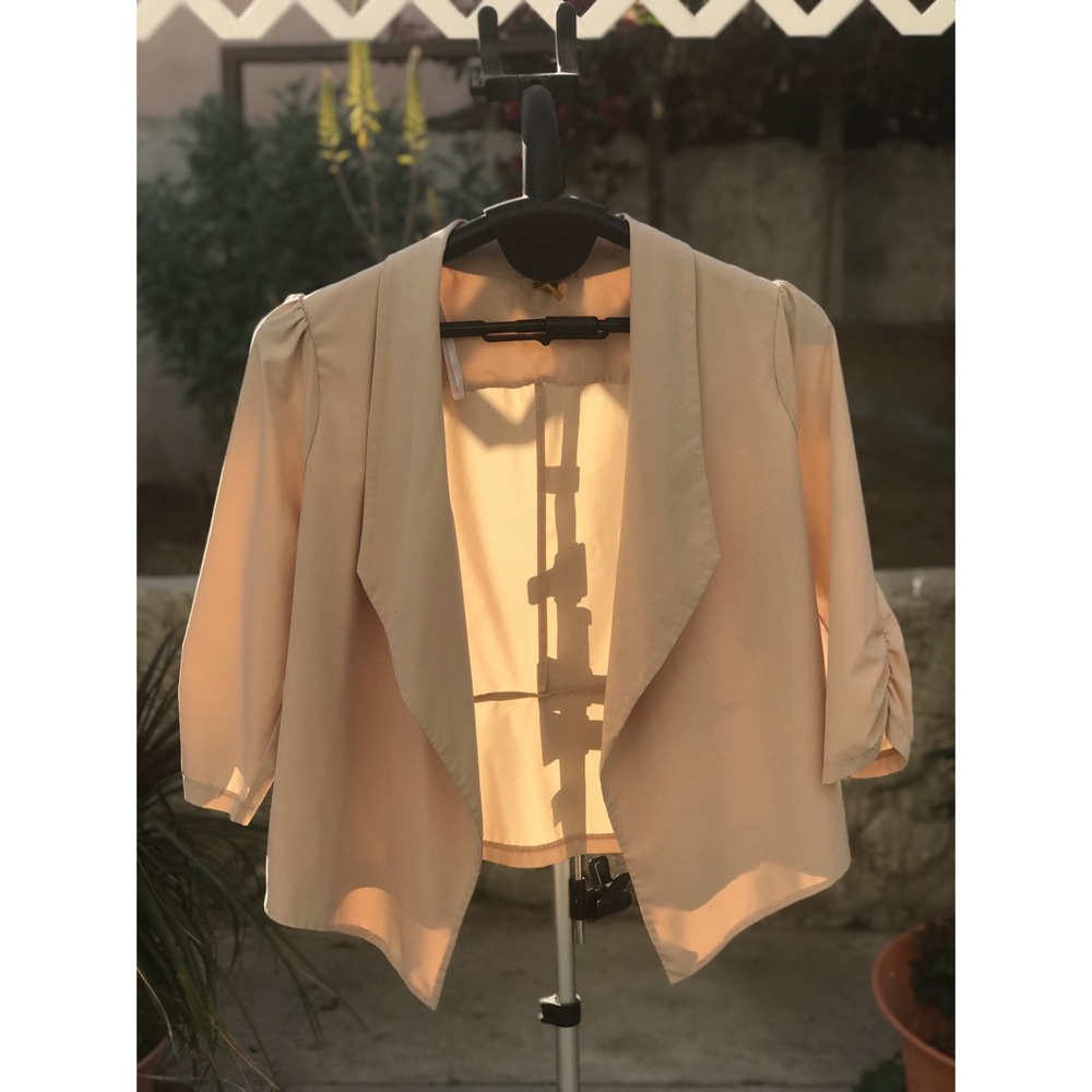 Cream Finesse Blazer